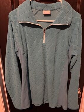 Columbia Teal Fleece Jacket